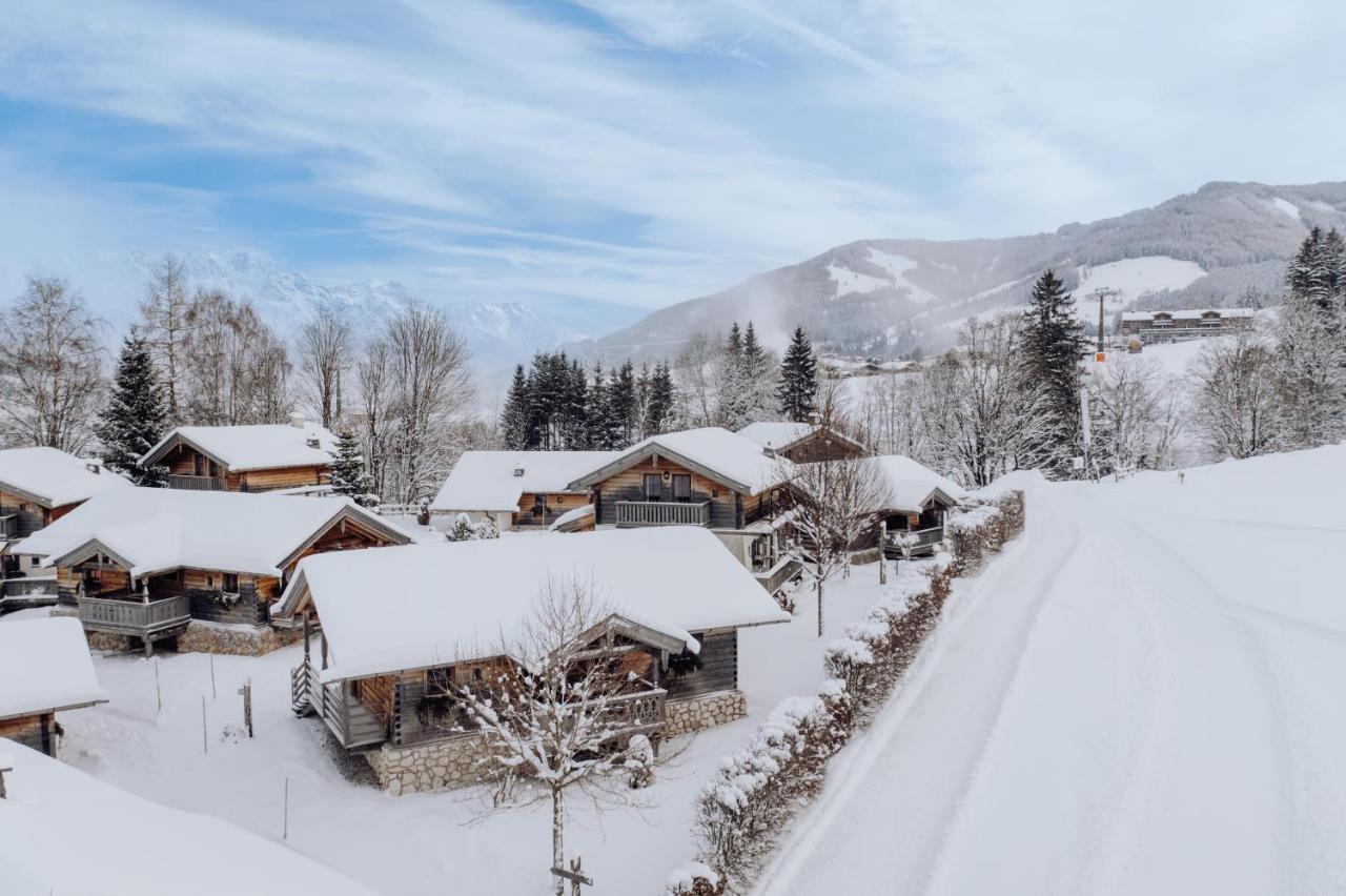 Puradies Hotel&Chalets Leogang Exterior foto