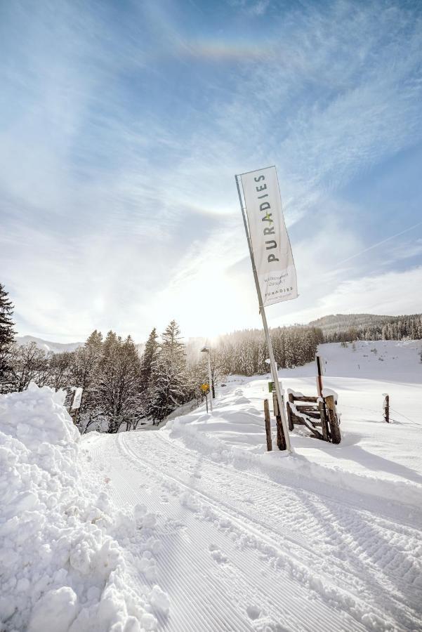 Puradies Hotel&Chalets Leogang Exterior foto